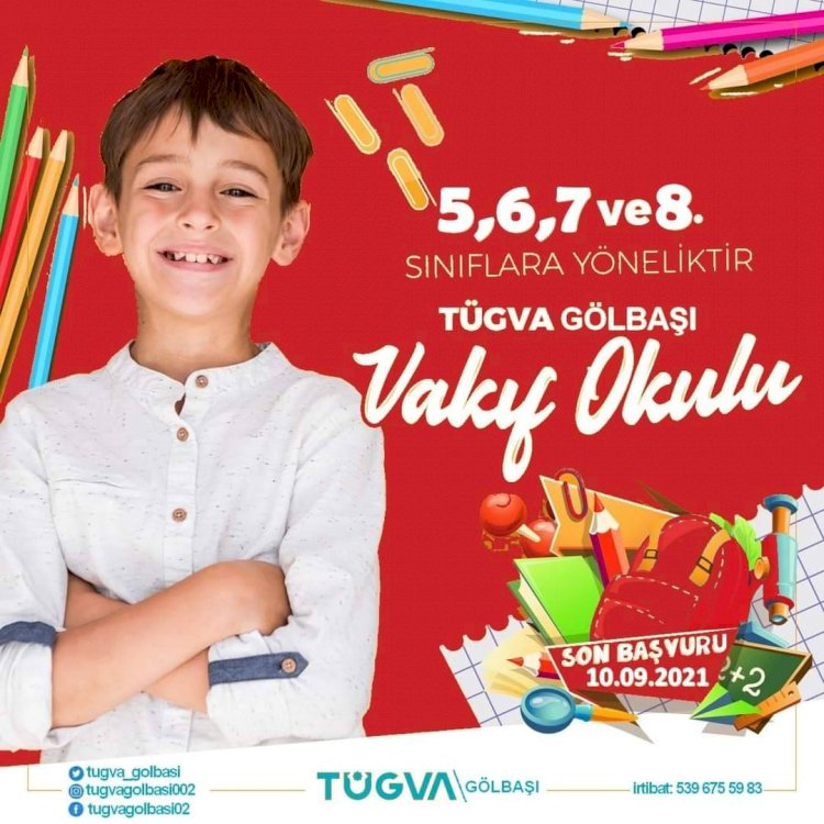 TÜGVA vakıf okulu kursları başlıyor