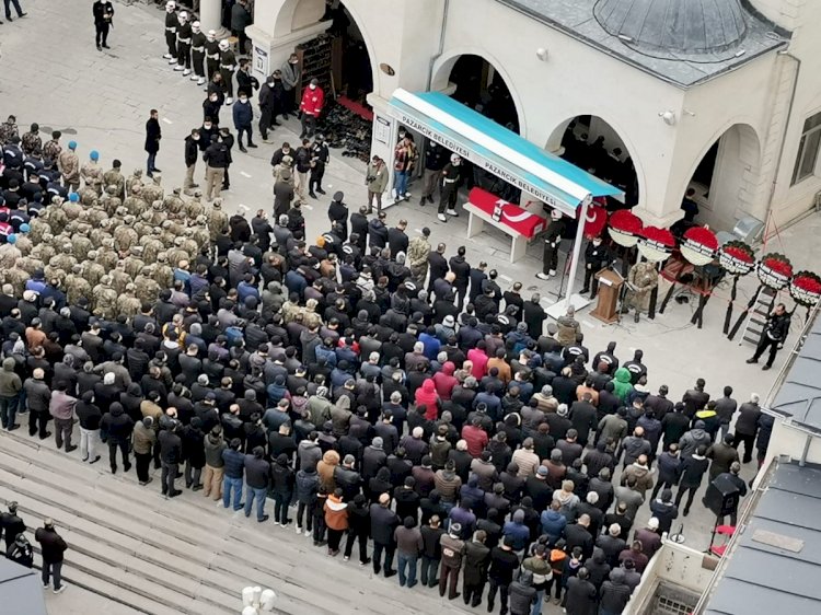 Kahramanmaraşlı şehit son yolculuğuna uğurlandı