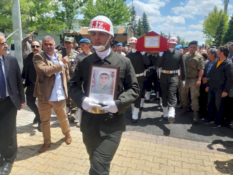 Şehit Celal Tekedereli memleketinde son yolculuğuna uğurlandı