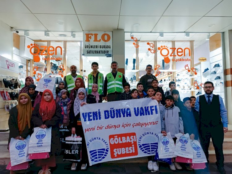 Yeni Dünya Vakfından 400 öğrenciye kışlık