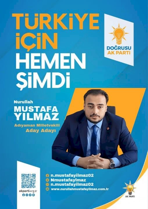 Nurullah Mustafa Yilmaz Ak partiden aday adaylığını açıkladı