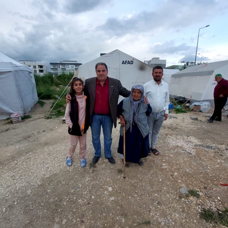 Bağımsız aday Vural köyleri ziyaret ediyor