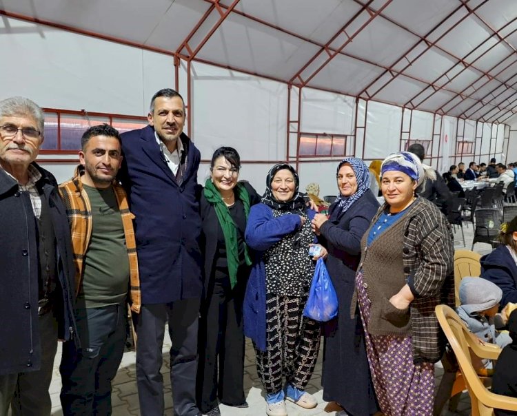 Başkan Adayı Toydaş, iftarını vatandaşlarla birlikte çadırda açtı