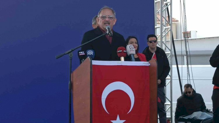 Bakan Özhaseki: “Depremzedelerin hiç endişesi olmasın”