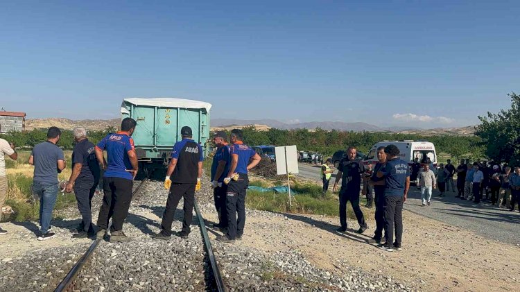 Malatya’da yük treni faciası: 3 ölü, 1 ağır yaralı