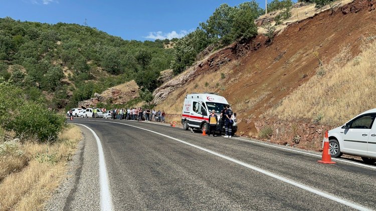 Kontrolden çıkan motosiklet devrildi: 1 ölü, 1 yaralı