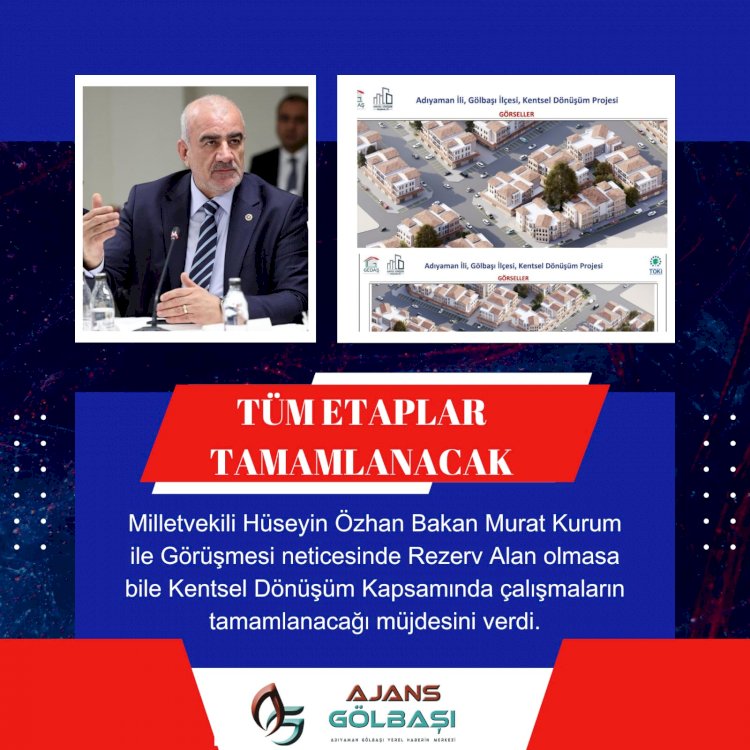 Milletvekili Özhan: “Gölge etmeyin yeter, bu proje parça parça bırakılmayacak