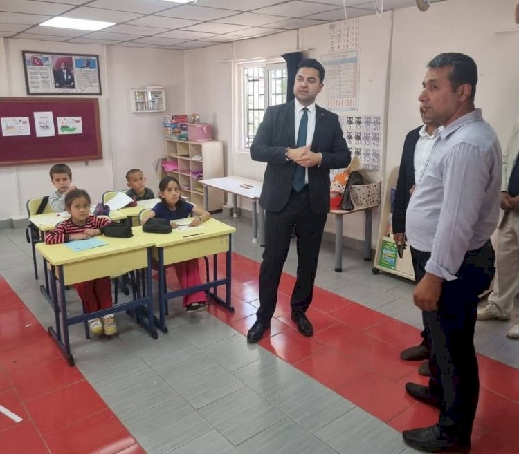 Kaymakam Seyhan Gedikli ve Karaburun köylerini ziyaret etti
